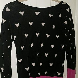 PINK Republic Heart Sweater